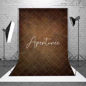 Aperturee Brown Yellow Rascal Theme Photography Backdrop