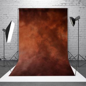 Aperturee Rust Red Cloudy Theme Photo Studio Backgrounds