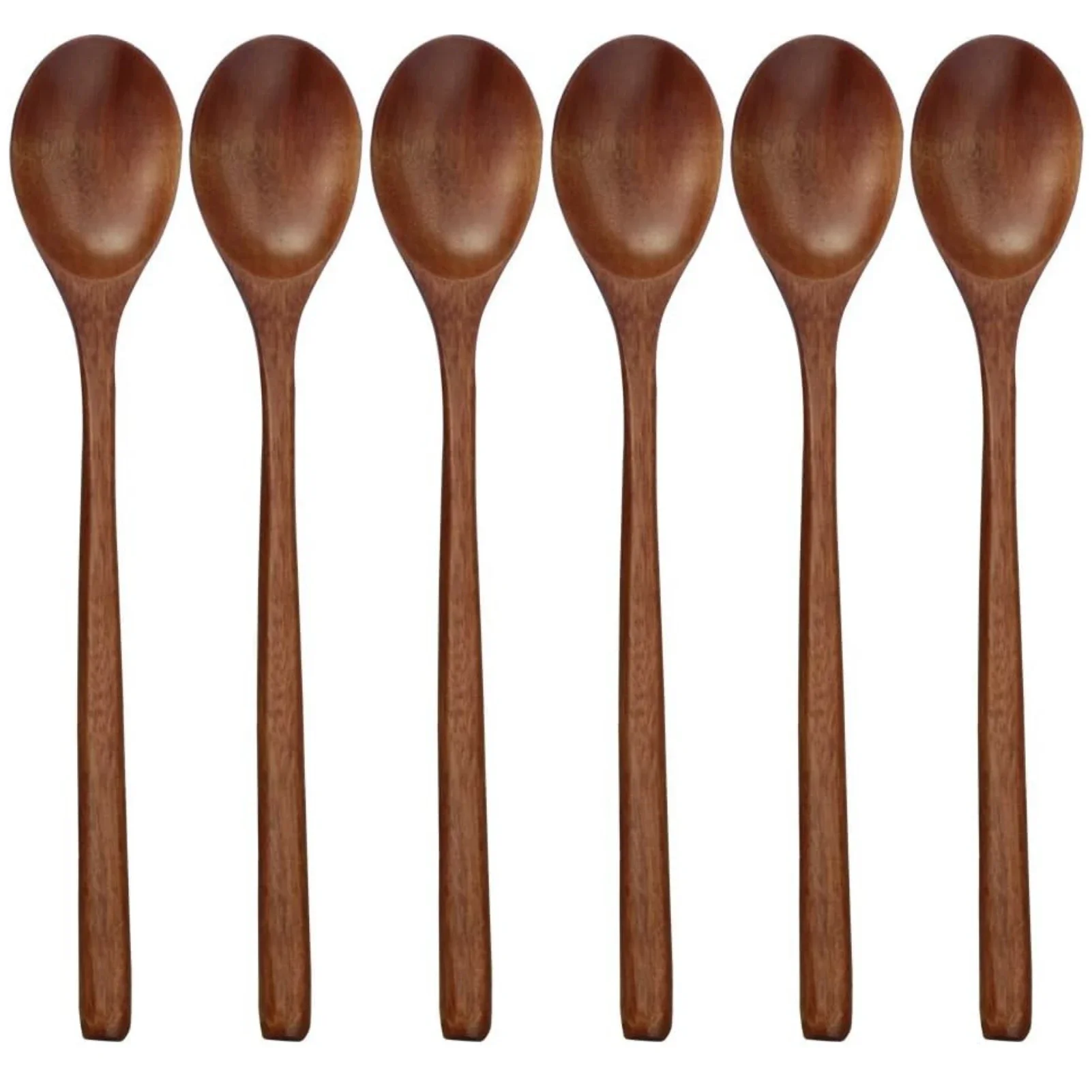 Bamboo Wooden Kitchen Spoons for Cooking & Serving