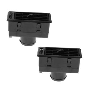 Car Dashboard Air Outlet & Technical HVAC Ventilation Logic