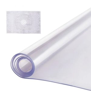 Clear PVC Table Protector Waterproof Desk Mat for Dining Tables & Desks