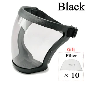 ClearGuard Full Face Shield Anti Fog Protective Face Visor for Splash Protection