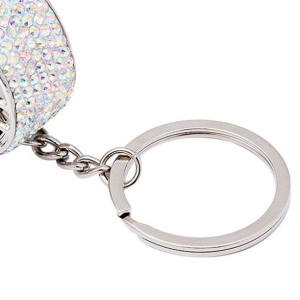 Colorful Wheel Car Keychain Metal Key Ring