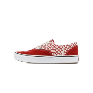 Comfy Cush Era Men's Low Shoe Tear Check Racing Red/true White