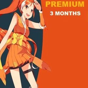 Crunchyroll Premium 3 Months Subscription Key: Fan (UK Code)