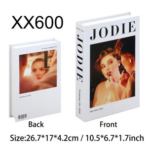Decorative Fake Book Storage Box Set