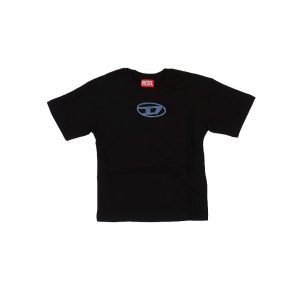 Diesel T-shirts and Polos Black