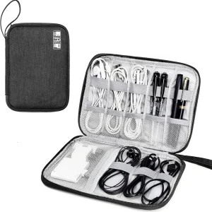 Digital Travel Packing Cube, Space Saving Mobile Hard Drive Bag, Multifunctional Data Cable Storage, Small Objects