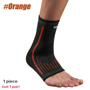 Elastic Ankle Support Brace Stabilizer, Breathable Compression Sleeve for Comfort