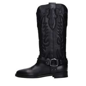 GISEL MOIRE' Boots Black