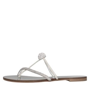 Grey Mer Flat shoes Silver