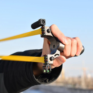 High Accuracy Laser Slingshot Rifle - Perfect for Hunting & Target Practice