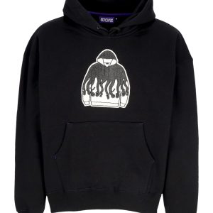 Hoodie Man Iconic Hoodie Black