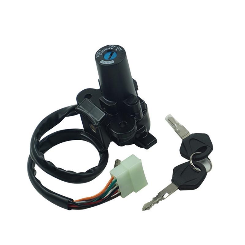 Ignition Switch Starter Lock for Kawasaki Motorcycle Key Assembly