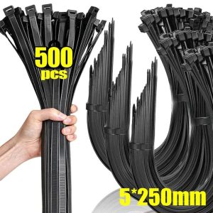 Industrial-Grade Self-Locking Nylon Cable Ties
