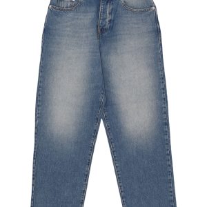 Jeans Man Baggy Denim Pants Medium Blue