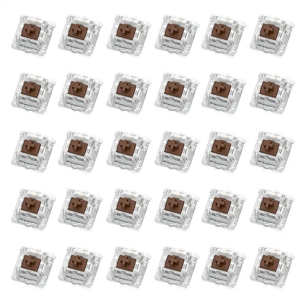 Keyboard Switch Clicker Module - 30-Unit Tactile Key Replacement - High-Yield Peripheral Interaction Hub
