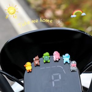Little Turtle Car Pendant, Cute Animal Ornament, Dashboard Display Decor, Rearview Mirror Accessory