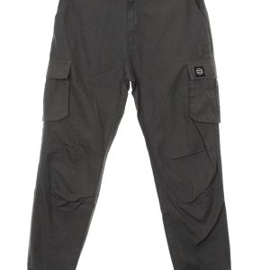 Long Men's Cargo Ripstop Pants Anthracite
