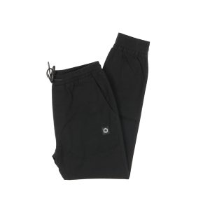 Long Men's Jogger Ripstop Pants Black