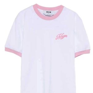 MSGM T-shirts and Polos White