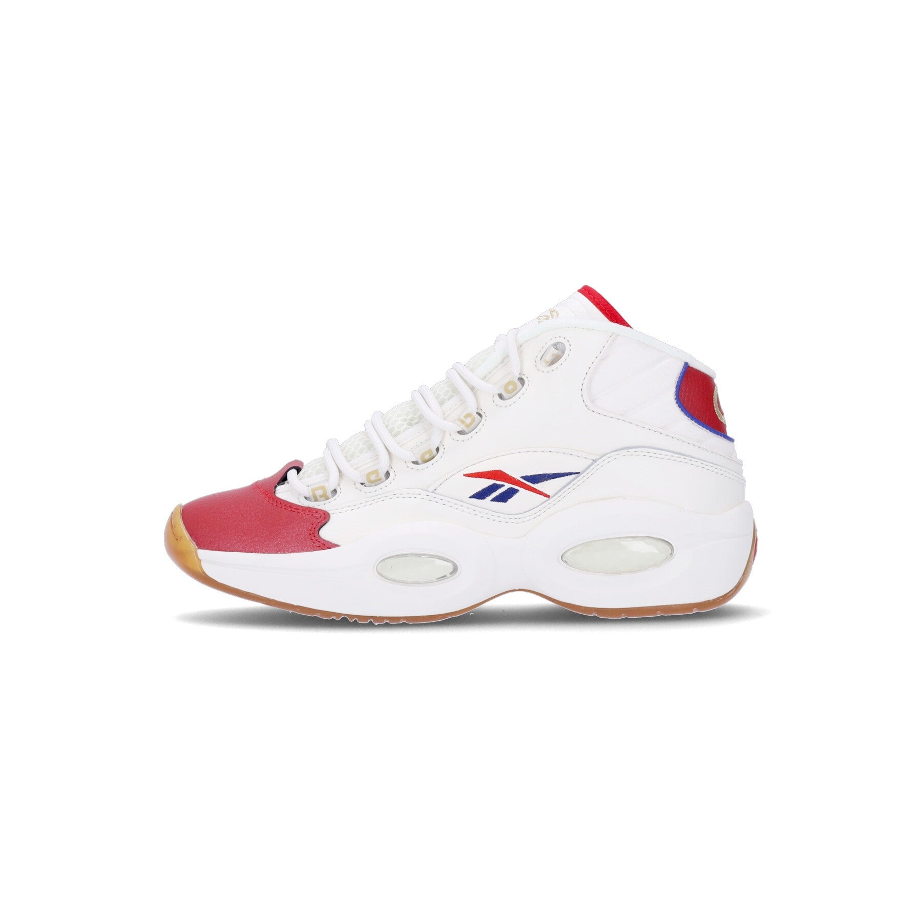Men's Basketball Shoe Question Mid Chalk/vector Red/vector Blue