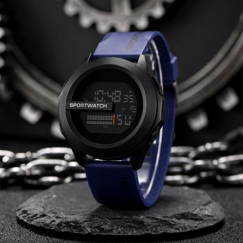 Mens Multi Function Luminous Digital Watch Large Dial, Water Resistant, and Stylish