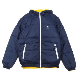 Men's Puff Turn Jacket Navy/yellow