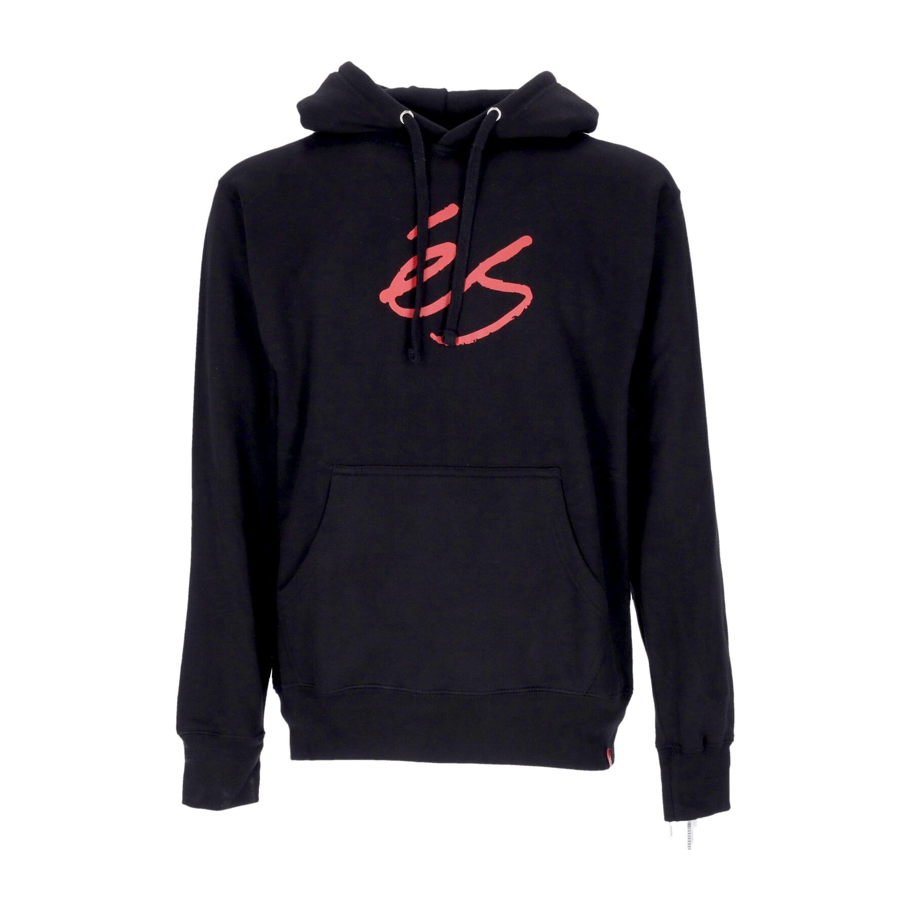 Men's Script Fleece Hoodie Black