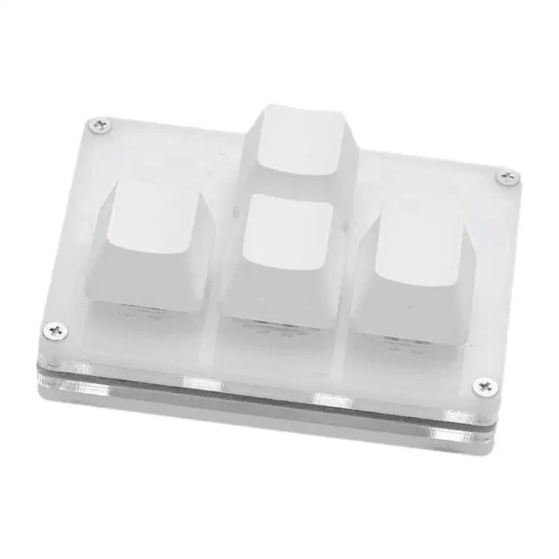 Mini Mechanical Keypad 4 Key Programmable USB Shortcut Macro Pad
