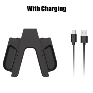 Nintendo Switch 2 Joycon Charging Grip, Controller Handle Charging Dock Station, Protective Bracket and Accessory Holder