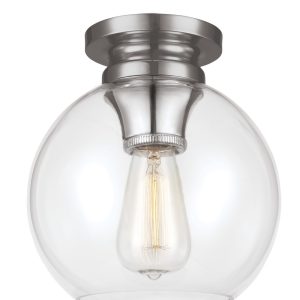 One Light Flush Mount