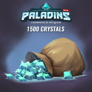 Paladins - 1500 Crystals Key (Digital Download)