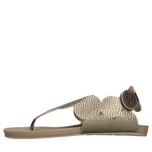 Pedro Garcia Flat shoes Golden