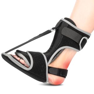 Plantar Fasciitis Night Splint, Adjustable Foot Drop Brace, Arch Support Stretch Boot, Ankle Tendonitis Relief