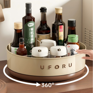 Plastic Material Tabletop Fruit Platter, Multifunctional Adjustable Kitchen Rack