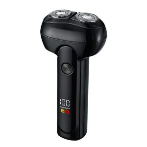 Portable Electric Shaver for Men with LED Display USB C Mini Travel Razor