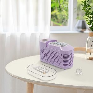Portable Mini Countertop Ice Maker Compact Ice Machine for Home, Car & Travel