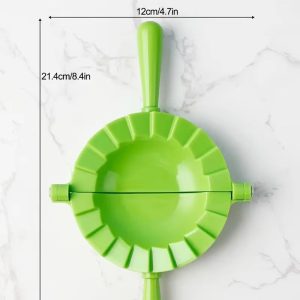 Precision Ergonomic-Handle Dumpling & Pastry Maker Mold - Multi-Color Kitchen Press Tool