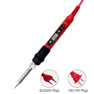 PrecisionPro 80 W Digital LCD Soldering Iron Kit - Adjustable Heat for Electronics & DIY