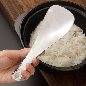 Premium Stainless Steel Rice Spoon Large Capacity Dining Shovel
