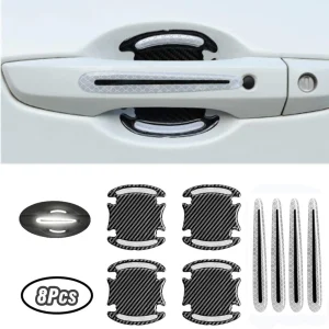 Reflective Car Door Handle Protector Anti-Scratch Paint Surface Sticker for Car Accessories
