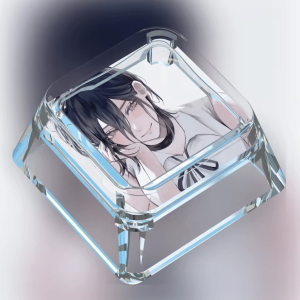 Reze Anime Keycap 1U - Cute Chainsaw Man Artisan Mechanical Keyboard Keycap