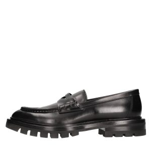 Santoni Flat shoes Black