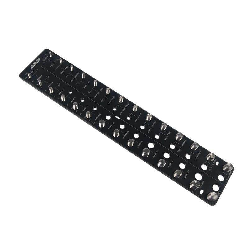 Screw & Nut Thread Checker Gauge Thread Pitch Measuring Tool Metric Bolt Identification