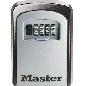SecureGuard Wall Mounted Key Safe Lock Box with Combination for Outdoor Key Storage