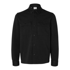 Selected Homme jackie sweat jacket - black