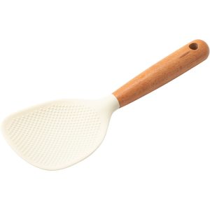 Silicone Rice Spoon, Heat-Resistant Silicone Spoon, Non Stick Cooking Spoon, Reusable Small Tool