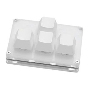 Smart 4-Key Mini Programmable Keypad for Fast Custom Shortcuts