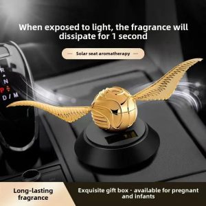 Solar-Powered Smart Rotating Car Aromatherapy